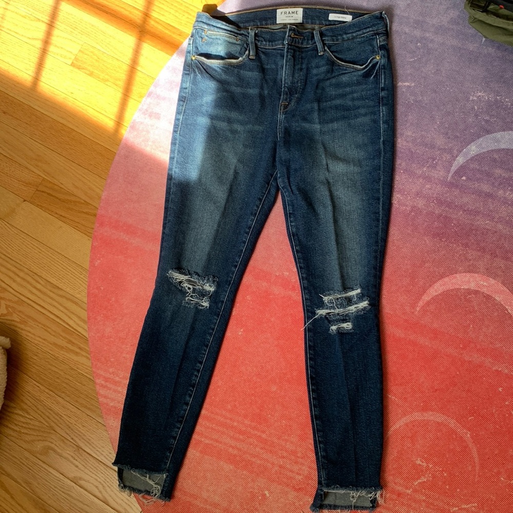 Frame Denim le high skinny size 29